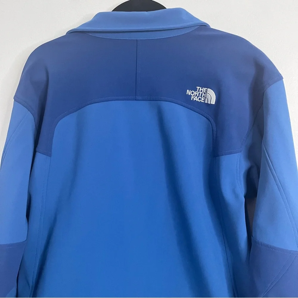 The North Face Apex Soft Shell Jacket Men's Medium Full Zip Fleece Lined - Picture 5 of 11